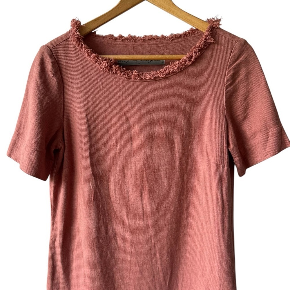 Raquel Allegra Frayed Neckline Dress - Picture 5 of 6
